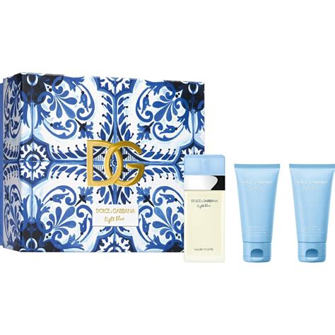 dolce gabbana light blue gift set|Light Blue Eau de Toilette Gift Set $220 Value .